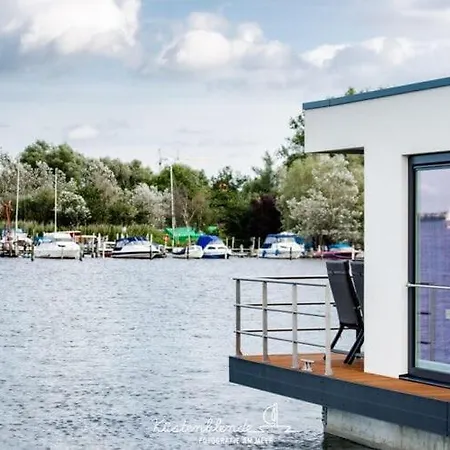 Hotel na wodzie Houseboat In Damgarten Ribnitz-Damgarten
